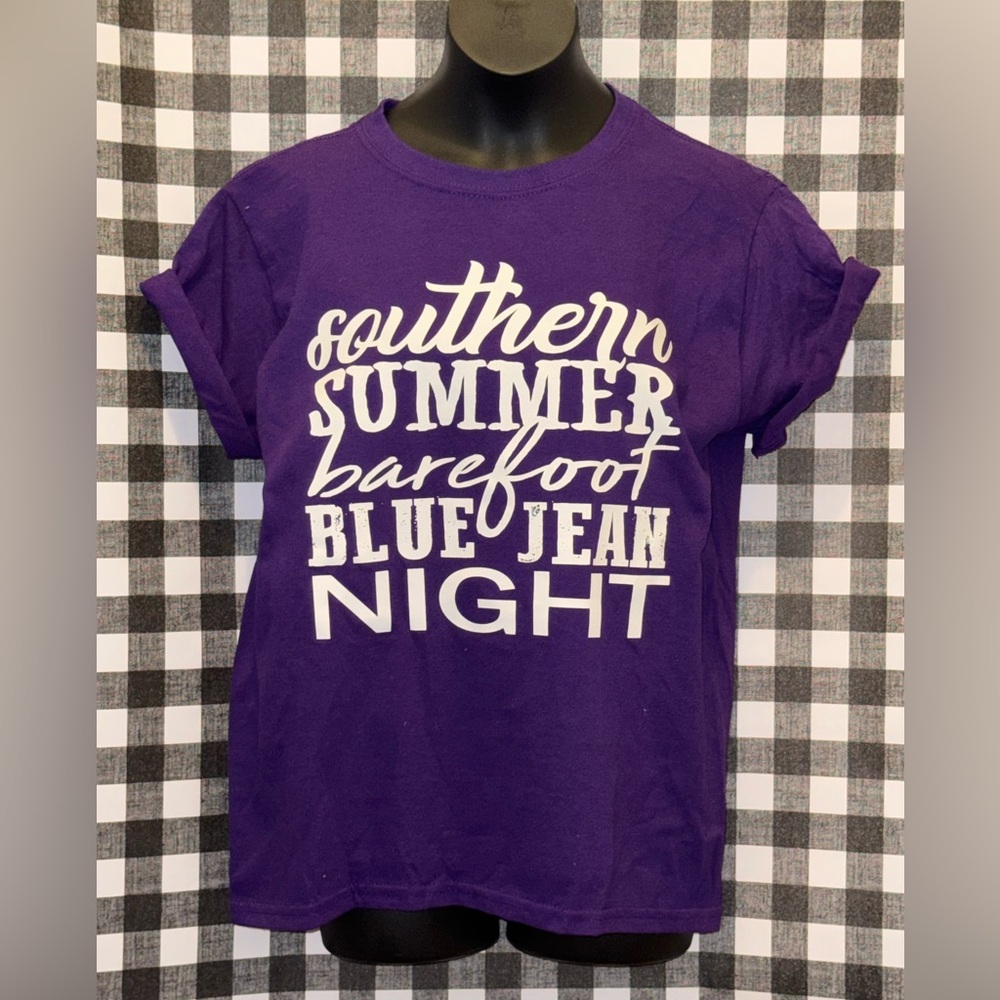 Purple Graphic T-Shirt